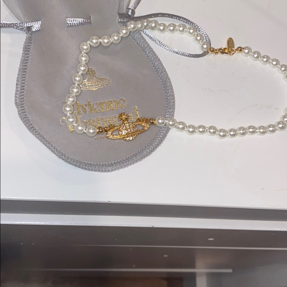Vivienne Westwood pearl choker brand new